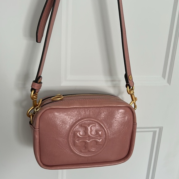 Tory Burch Perry Bomb glazed mini bag pink - Picture 9 of 13
